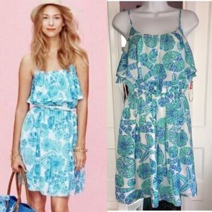 Lilly Pulitzer sleeveless nautical midlength dress